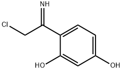1,3-Benzenediol, 4-(2-chloro-1-iminoethyl)- Structure