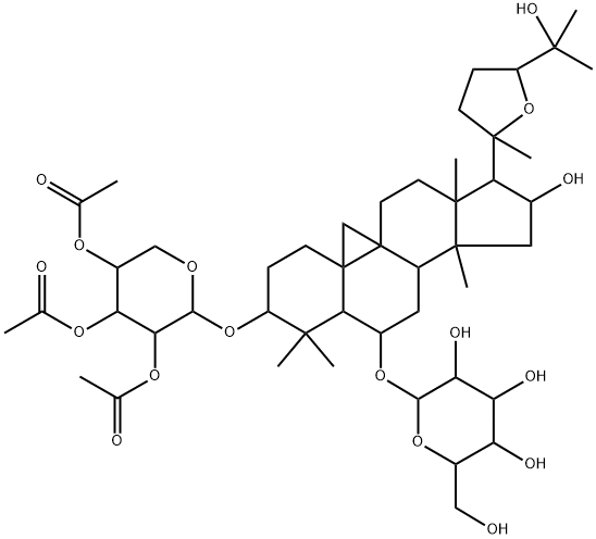 Acetytastragaloside Structure