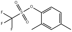 2,4-Dimethylphenyl Trifluoromethanesulfonate Structure