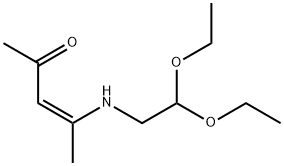 3-Penten-2-one, 4-[(2,2-diethoxyethyl)amino]-, (3Z)- Structure