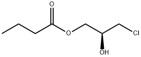 Butanoic acid, (2S)-3-chloro-2-hydroxypropyl ester Structure
