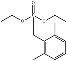 Phosphonic acid, [(2,6-dimethylphenyl)methyl]-, diethyl ester (9CI) Structure