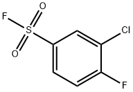 Benzenesulfonyl fluoride, 3-chloro-4-fluoro- Structure