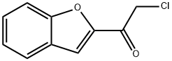 Ethanone, 1-(2-benzofuranyl)-2-chloro- Structure