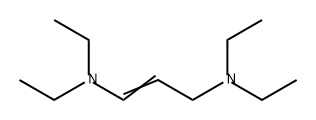1-Propene-1,3-diamine, N1,N1,N3,N3-tetraethyl- Structure