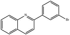 Quinoline, 2-(3-bromophenyl)- Structure