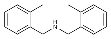 Benzenemethanamine, 2-methyl-N-[(2-methylphenyl)methyl]- Structure