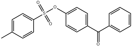 Methanone, [4-[[(4-methylphenyl)sulfonyl]oxy]phenyl]phenyl- Structure