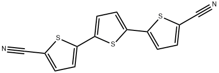 5,5''-Dicyano-2,2':5',2''-terthiophene Structure