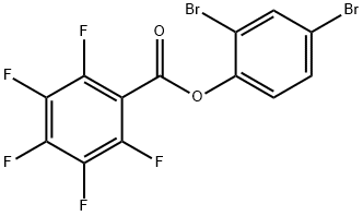 2,4-DIBROMOPHENOL-PFB Structure