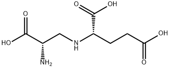 L-Glutamic acid, N-[(2S)-2-amino-2-carboxyethyl]- Structure