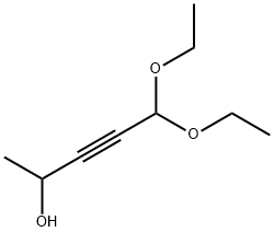 3-Pentyn-2-ol, 5,5-diethoxy- Structure