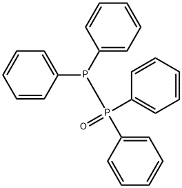 Diphosphine, tetraphenyl-, 1-oxide Structure