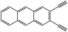 Anthracene, 2,3-diethynyl- Structure