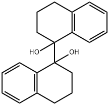 [1,1'-Binaphthalene]-1,1'(2H,2'H)-diol, 3,3',4,4'-tetrahydro- Structure