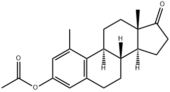 Estrone 3-Acetate 1-Methyl Impurity Structure