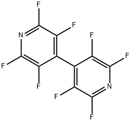 4,4'-Bipyridine, 2,2',3,3',5,5',6,6'-octafluoro- Structure