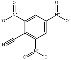 Benzonitrile, 2,4,6-trinitro- Structure