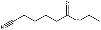 Pentanoic acid, 5-cyano-, ethyl ester Structure