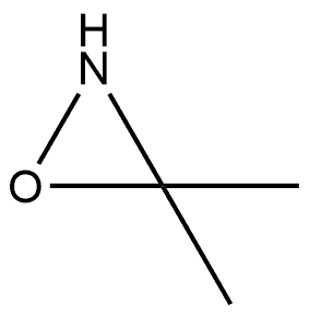 Oxaziridine, 3,3-dimethyl- Structure