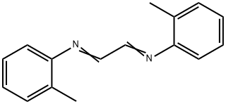 Benzenamine, N,N'-1,2-ethanediylidenebis[2-methyl- Structure