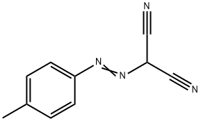 Propanedinitrile, 2-[2-(4-methylphenyl)diazenyl]- Structure