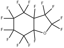 Benzofuran, 2,2,3,3,3a,4,4,5,5,6,6,7,7,7a-tetradecafluorooctahydro- Structure