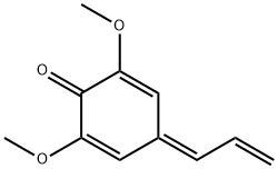 2,5-Cyclohexadien-1-one, 2,6-dimethoxy-4-(2-propen-1-ylidene)- Structure