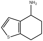Benzo[b]thiophen-4-amine, 4,5,6,7-tetrahydro-, (-)- Structure