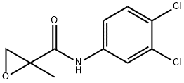 2-Oxiranecarboxamide, N-(3,4-dichlorophenyl)-2-methyl- Structure