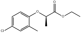 Propanoic acid, 2-(4-chloro-2-methylphenoxy)-, ethyl ester, (2R)- Structure