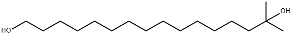 1,15-Hexadecanediol, 15-methyl- Structure