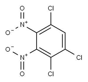 Benzene, 1,2,5-trichloro-3,4-dinitro- Structure