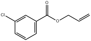 Benzoic acid, 3-chloro-, 2-propen-1-yl ester Structure