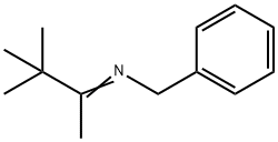 Benzenemethanamine, N-(1,2,2-trimethylpropylidene)- Structure