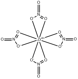 ZIRCONIUM NITRATE (ZIRCONYL) Structure