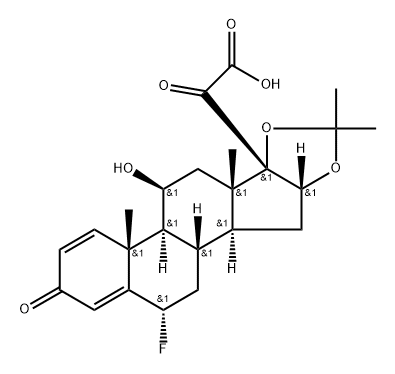 Flunisolide Related Compound C Structure