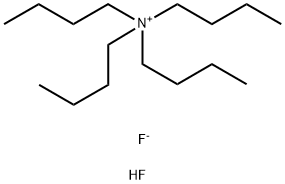 hydron:tetrabutylazanium:difluoride Structure