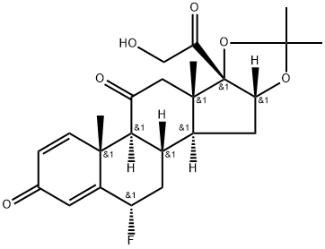 Flunisolide Related Compound B Structure