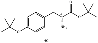 H-D-Tyr(tBu)-OtBu·HCl Structure