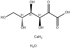 2-KETO-D-GLUCONIC ACID  HEMICALCIUM SAL& Structure