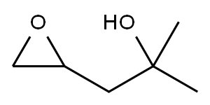 2-Oxiraneethanol, α,α-dimethyl- Structure