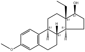 18-methylestradiol-3-methyl ether Structure