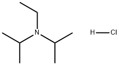 2-Propanamine, N-ethyl-N-(1-methylethyl)-, hydrochloride (1:1) Structure