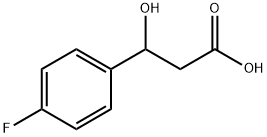 Benzenepropanoic acid, 4-fluoro-β-hydroxy- Structure