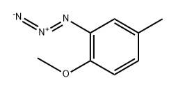 2-azido-1-methoxy-4-methylbenzene Structure