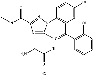 Rilmazafone Hydrochloride Structure