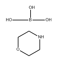 Boric acid (H3BO3), reaction products with morpholine Structure