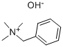 Benzyltrimethylammonium hydroxide Structure