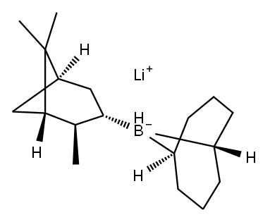 LITHIUM B-ISOPINOCAMPHEYL-9-BORABICYCLO[3.3.1]NONYL HYDRIDE Structure